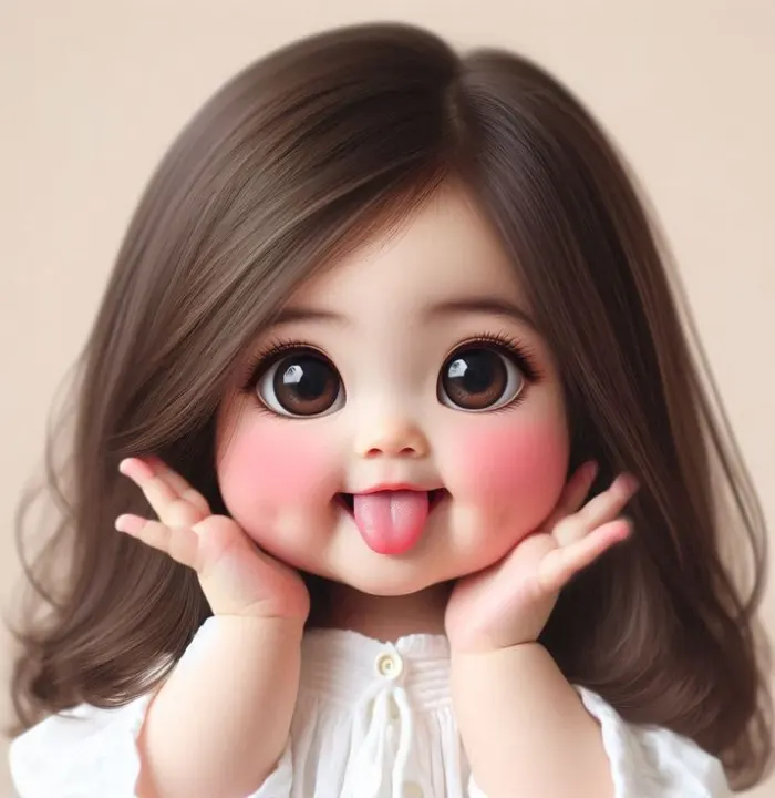cartoon dp for girls