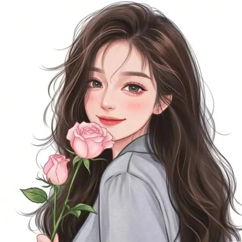 cartoon dp for girls
