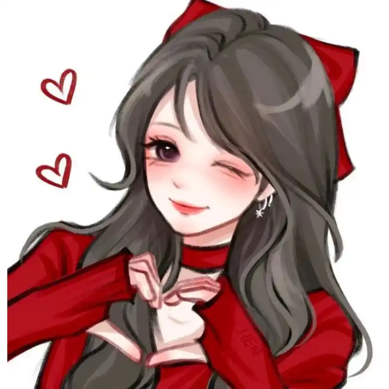 cartoon dp for girls