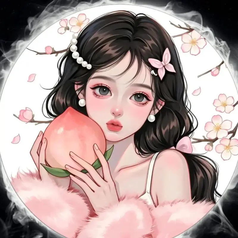 cartoon dp for girls