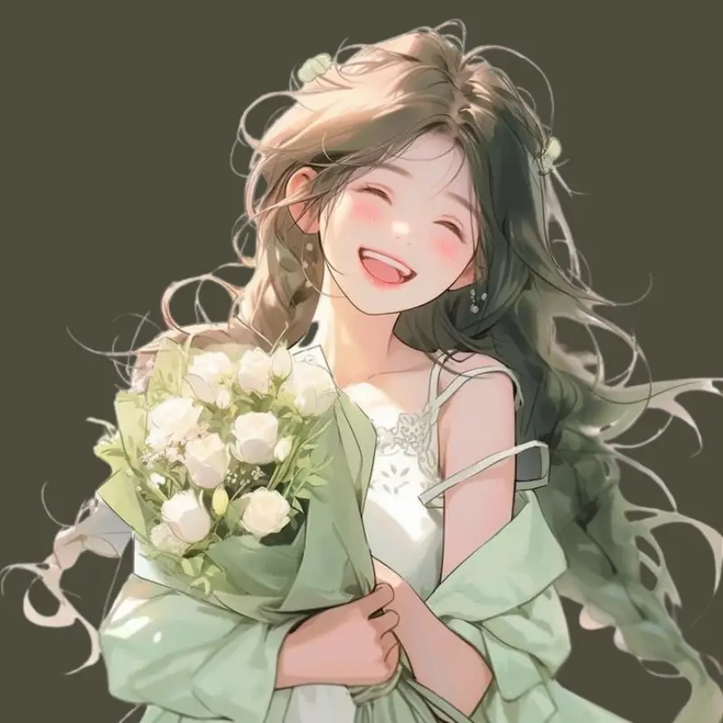 cartoon dp for girls