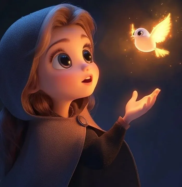 cartoon dp for girls